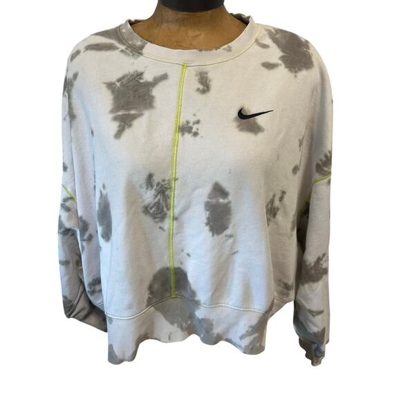 Nike Womens Large Midriff Long Sleeve Sweatshirt - Picture 1 of 7